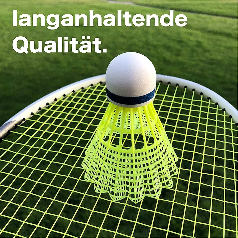 Nylon Shuttlecock 12 - 12 stuks kleurrijke badmintonballen shuttles veelkleurige