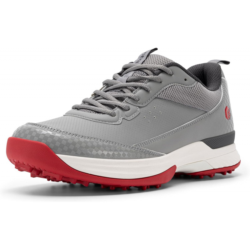 Badminton Shoes - FitVille Wide Golfschoenen Heren Professionele Waterbestendige
