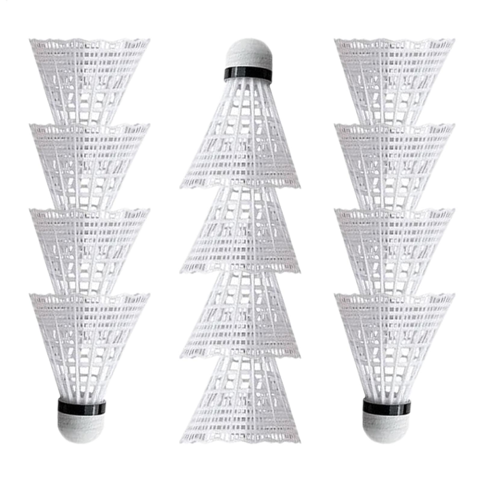 Nylon Shuttlecock 12 - Shuttlecocks voor badminton buitenshuis 12 stuks