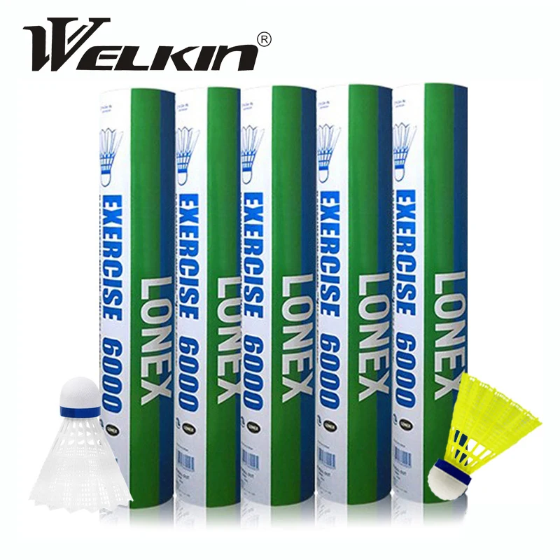 Nylon Shuttlecock 12 - 12 stuks / vat supersterk nylon