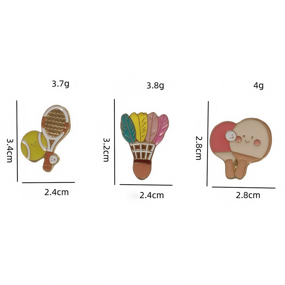 Broches van zinklegering Stijl - Badminton Scoreboard recensie en prijs