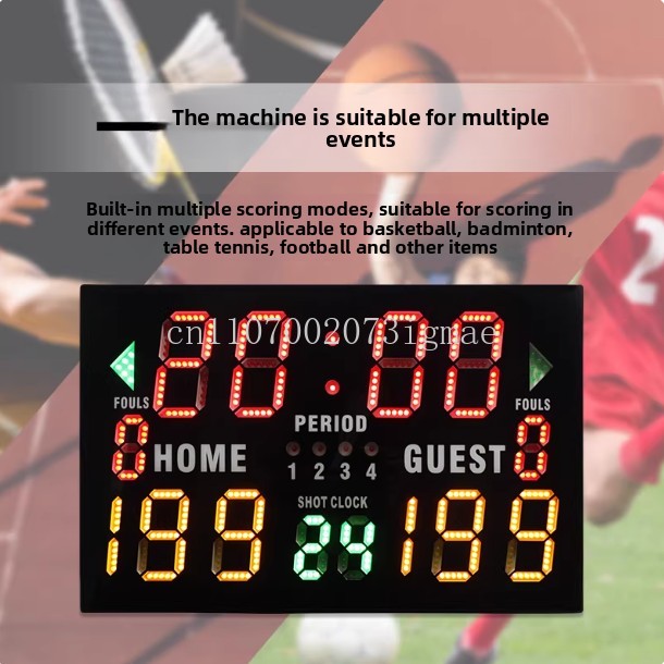 Basketbalwedstrijd elektronisc - Badminton Scoreboard recensie en prijs