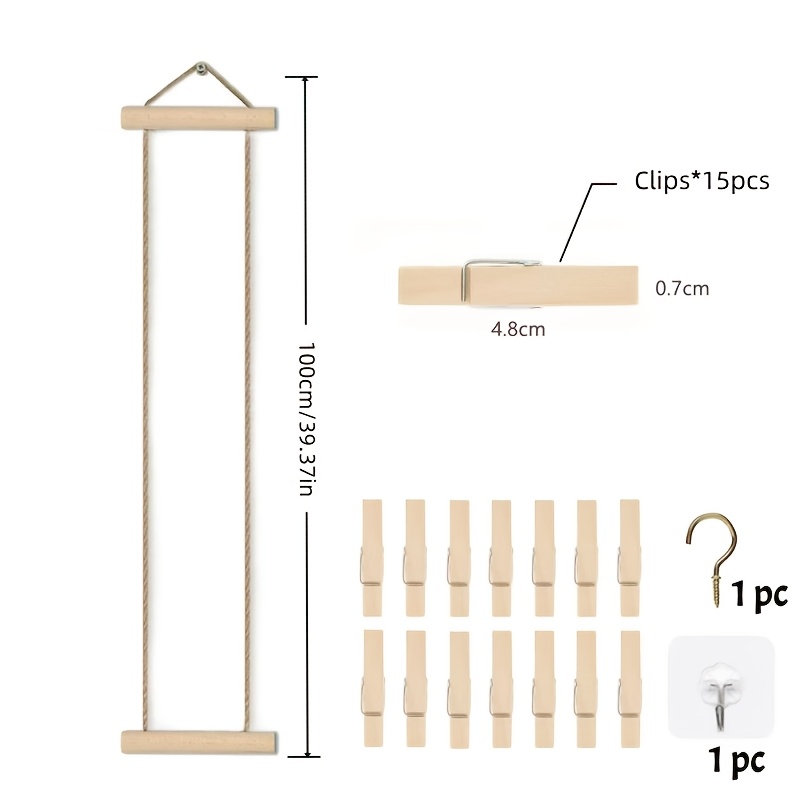 Foto-ophangtouw van natuurlijk - String Tension Clip recensie en prijs