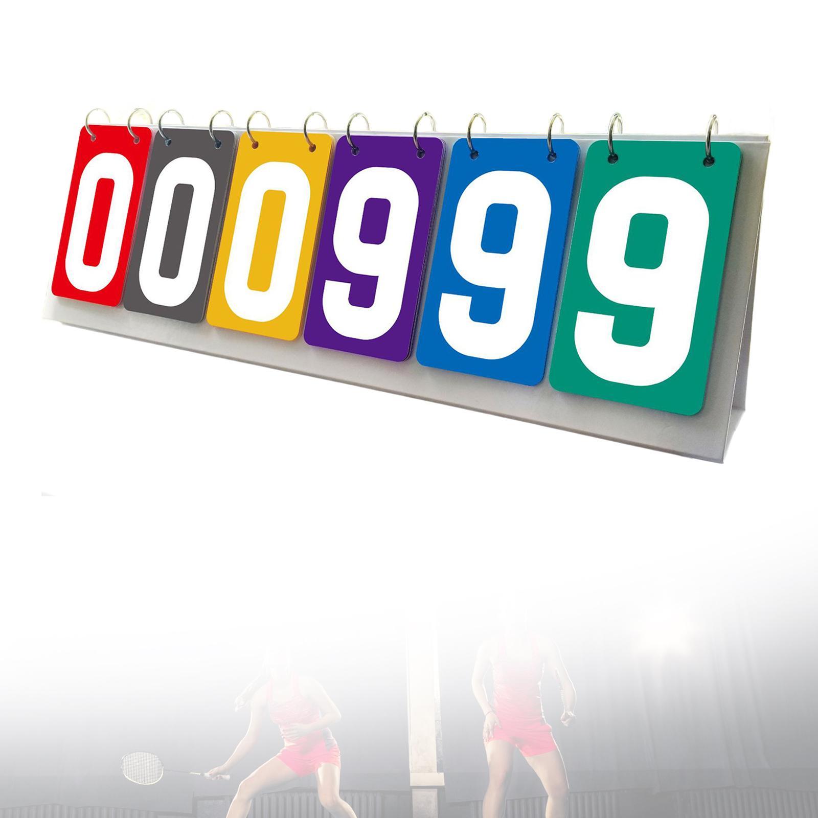 Scorebord Score Flip Cards Sco - Badminton Scoreboard recensie en prijs