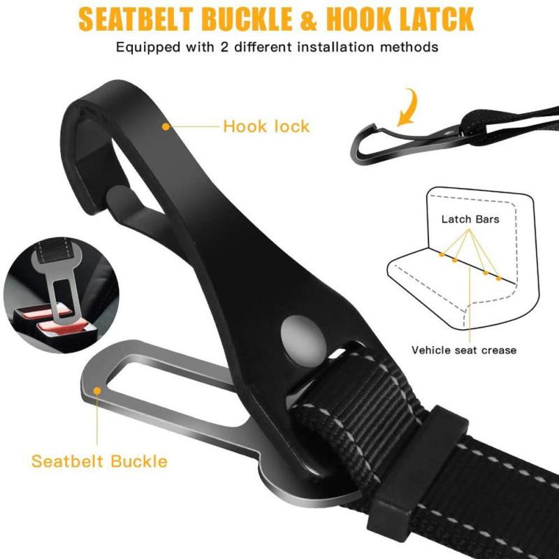 3-in-1 hond autogordel nylon r - String Tension Clip recensie en prijs