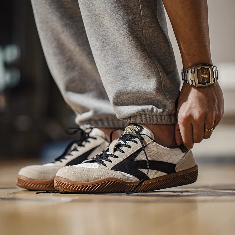 Maden Retro Patchwork Duitse T - Badminton Shoes recensie en prijs
