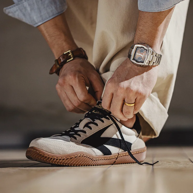 Maden Retro Patchwork Duitse T - Badminton Shoes recensie en prijs