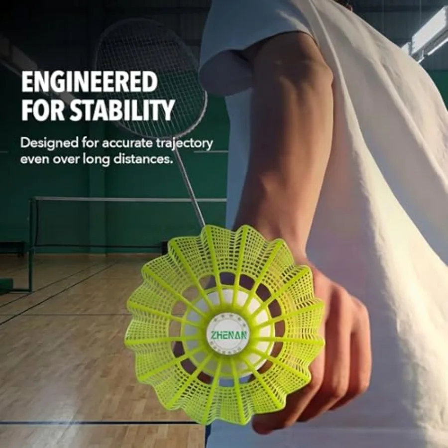 Ganzenveren badmintonshuttleco - Nylon Shuttlecock 12 recensie en prijs