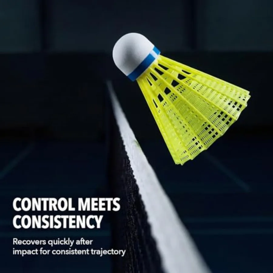 Ganzenveren badmintonshuttleco - Nylon Shuttlecock 12 recensie en prijs