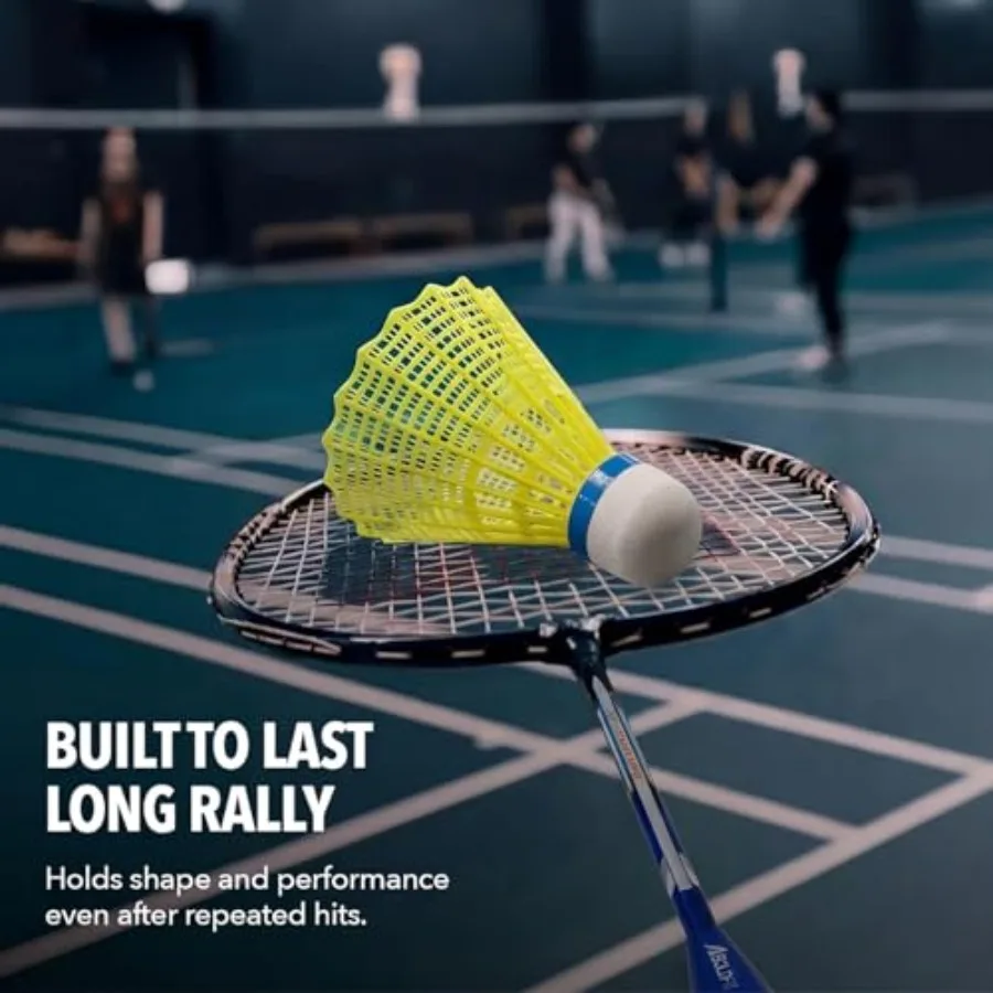 Ganzenveren badmintonshuttleco - Nylon Shuttlecock 12 recensie en prijs